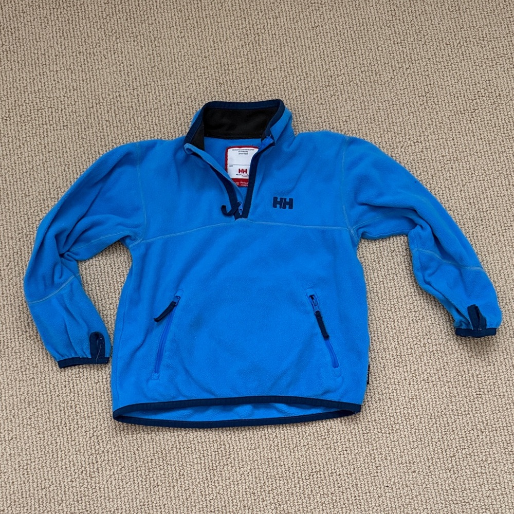 Helly Hansen Blue Polartec Fleece Pullover size 110/5
